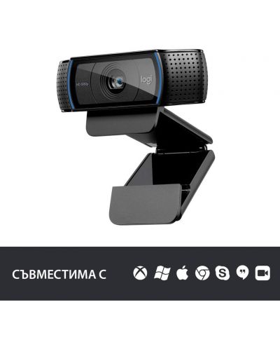 Web kamera Logitech - C920 Pro, 1080p, crna - 6