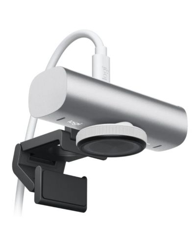 Web kamera Logitech - MX Brio, 4K Ultra HD, Pale Grey - 3