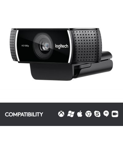Web kamera Logitech - C922 Pro Stream - crna - 9