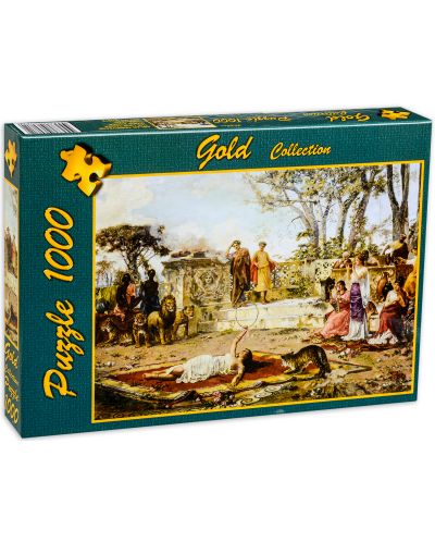 Slagalica Gold Puzzle od 1000 dijelova - Krotitelj lavova - 1