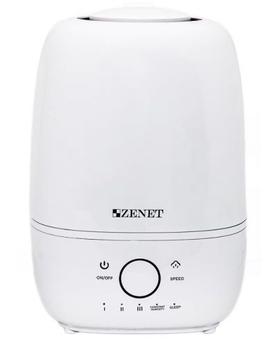 Ultrazvučni ovlaživač zraka Zenet - Zet-409, 4.5 l, bijeli - 1