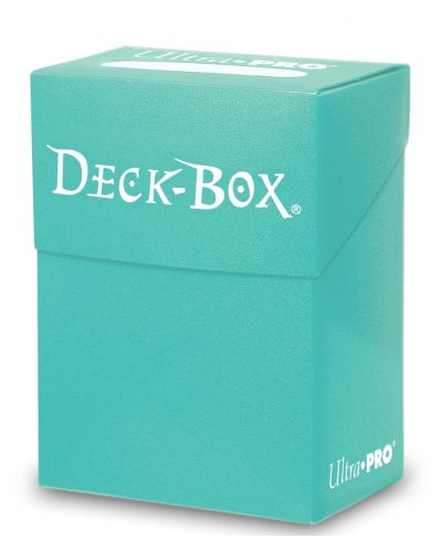 Kutija za kartice Ultra Pro Solid Deck Box - Aqua - 1