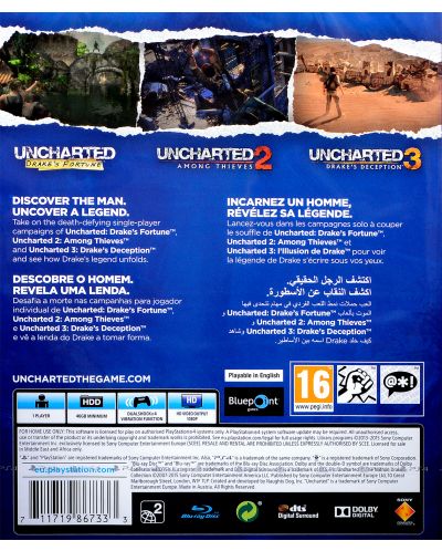 Uncharted: The Nathan Drake Collection - Paket od 3 igre (PS4) - 4