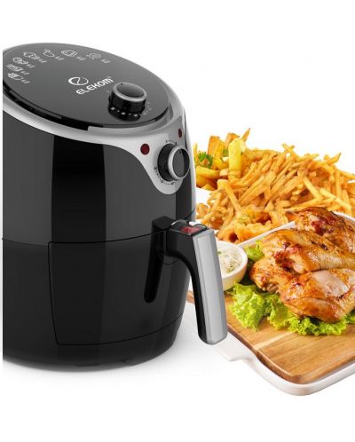 Aparat za zdravu prehranu Elekom - 20135, Air Fryer, 1400 W, 3.5l, crni - 5