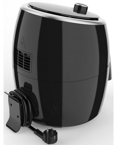 Aparat za zdravu prehranu Elekom - 20126, Air Fryer, 1200 W, 2.6l, crni - 3