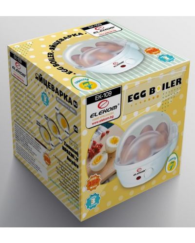 Kuhalo za jaja Elekom - ЕК-109, 350 W, 7 jaja, bijelo - 2