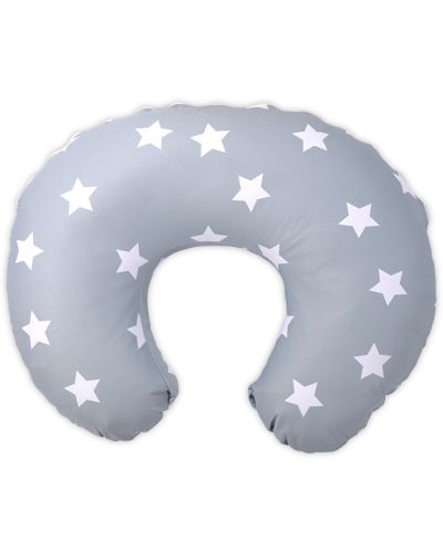 Jastuk za dojenje Lorelli - Happy, Zvijezde, Blue Grey Mist - 1