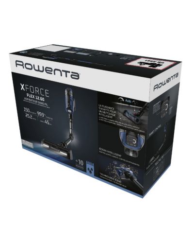 Vertikalni usisavač Rowenta - XForce Flex 12.60 Aqua, plavi - 8
