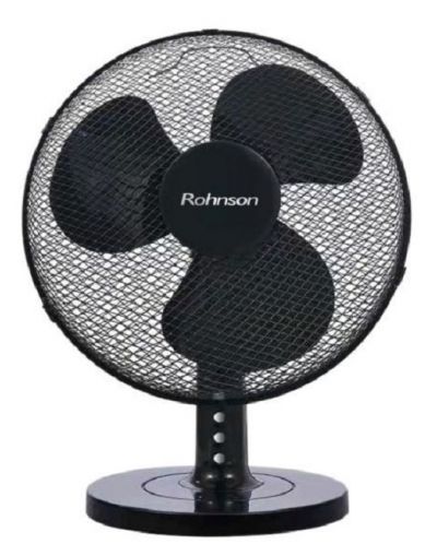 Ventilator Rohnson - R-8361, 3 brzine, 30 cm, crni - 1