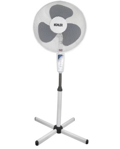 Ventilator Muhler - FM-4040, 3 brzine, 41 cm, sivi - 1