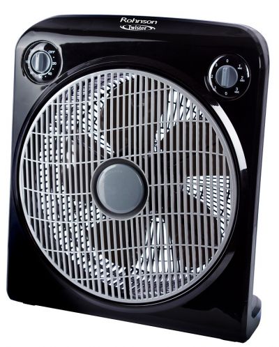 Ventilator Rohnson - R-8200, 3 brzine, 30 cm, crni - 1