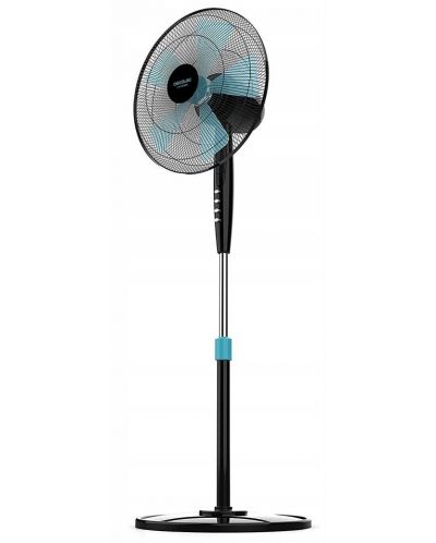 Ventilator Cecotec - EnergySilence 510, 3 brzine, 40 cm, crni/plavi - 1