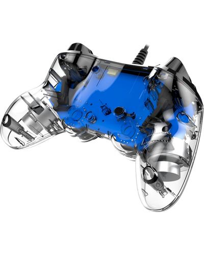 Kontroler Nacon za PS4 - Wired Illuminated, crystal blue - 3