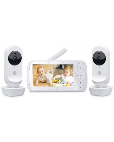 Video monitor za bebe sa 2 kamere Motorola - VM35-2 Connect - 1