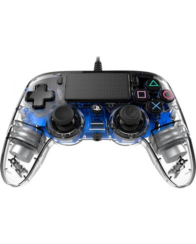 Kontroler Nacon za PS4 - Wired Illuminated, crystal blue - 4