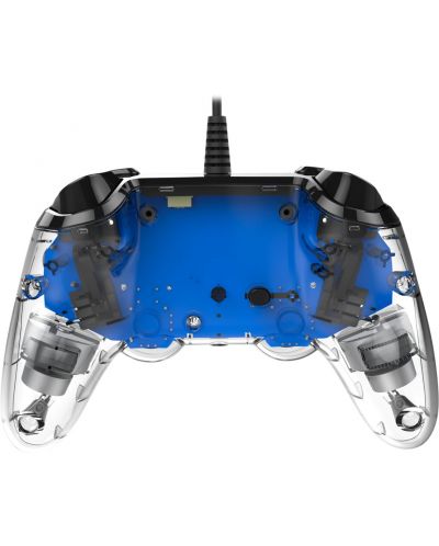 Kontroler Nacon za PS4 - Wired Illuminated, crystal blue - 2