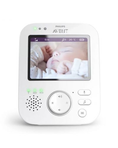 Video monitor za bebe Philips Avent - SCD845/52 - 2