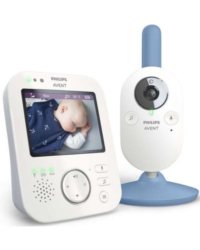 Video monitor za bebe Philips Avent - SCD845/52 - 1