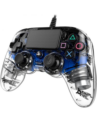 Kontroler Nacon za PS4 - Wired Illuminated, crystal blue - 5