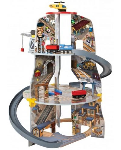 Vlak sa spiralnim tračnicama na tri razine Acool Toy - 2