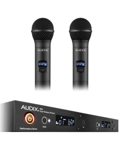 Vokalni mikrofon s prijemnikom AUDIX - AP42 OM5A, crni - 2