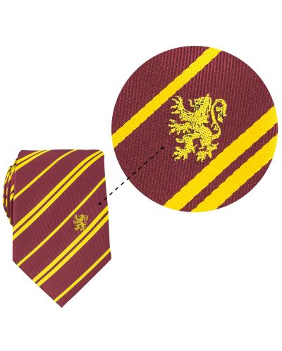 Kravata CineReplicas Movies: Harry Potter - Gryffindor (Deluxe) - 5