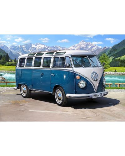 Сглобяем модел Revell - Kombi VW Samba Т1 (7009) - 6