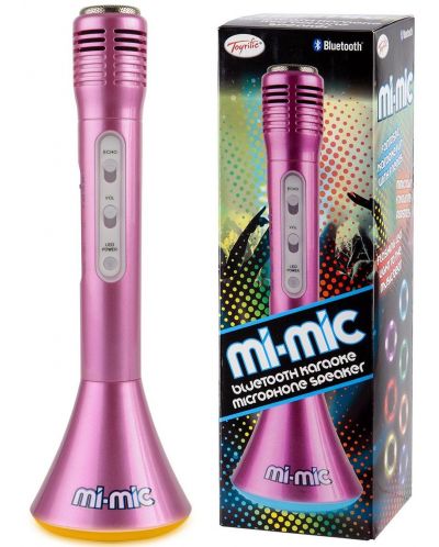 Dječji mikrofon Mi-Mic - Ružičasti - 1