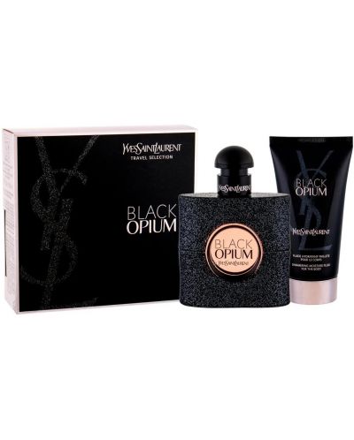 Yves Saint Laurent Set Black Opium - Parfemska voda i losion za tijelo, 2 x 50 ml - 1