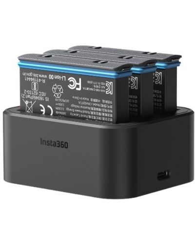 Punjač Insta360 - ONE X3 Fast Charge Hub, crni - 2