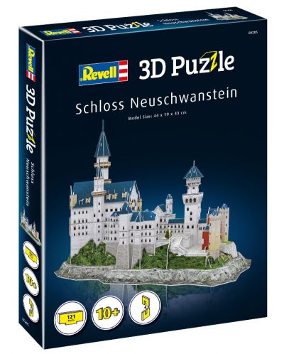 3D slagalica Revell - Dvorac Neuschwanstein - 2