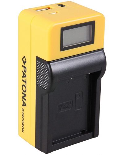 Punjač Patona - Patona - za bateriju Fujifilm NPW-126 LCD, žuti - 2