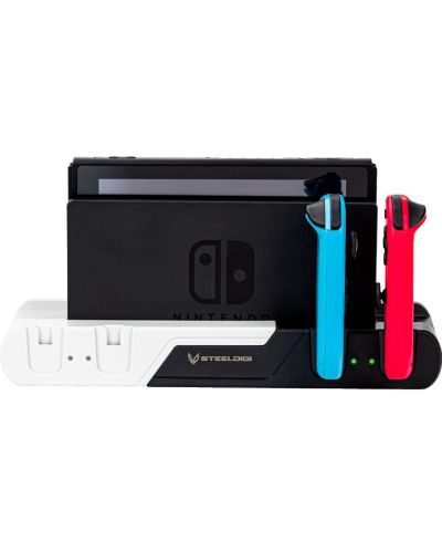Stanica za punjenje SteelDigi - Red Condor, crno/bijela (Nintendo Switch/OLED) - 1