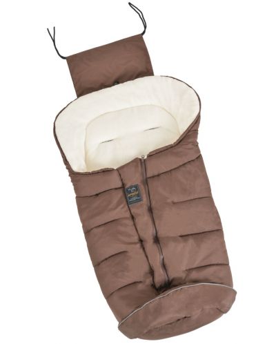 Zimska vreća za spavanje za kolica Cangaroo - Fluffy, smeđa - 3