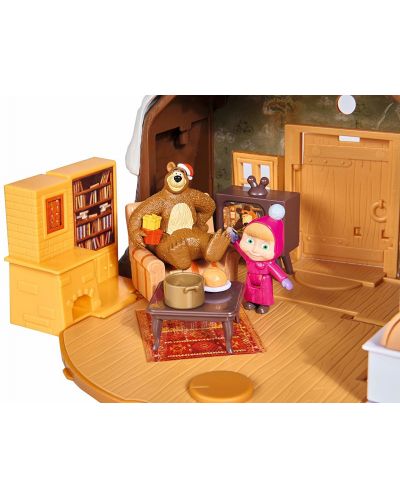 Set za igru Simba Toys Maša i medvjed - medvjedova zimska kuća - 3