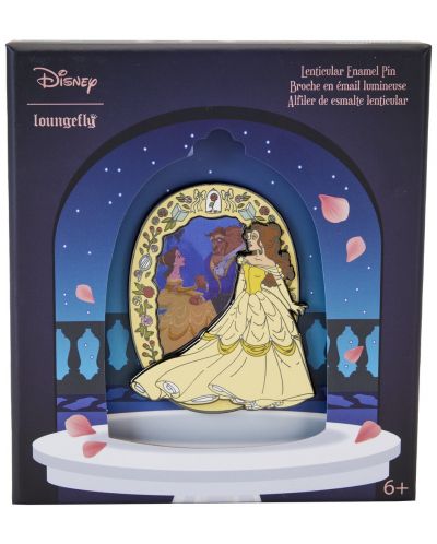 Bedž Loungefly Disney: Beauty & The Beast - Belle - 1