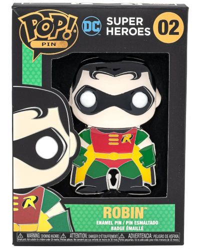 Bedž Funko POP! DC Comics: Batman - Robin (DC Super Heroes) #02 - 3