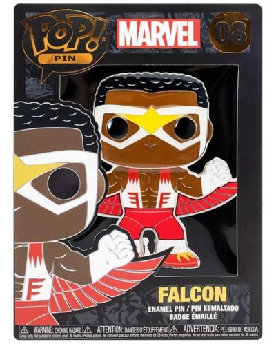 Bedž Funko POP! Marvel: Avengers - Falcon #08 - 3