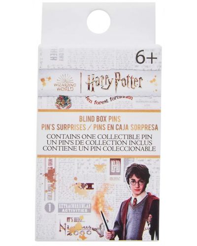 Bedž Loungefly Movies: Harry Potter - Stained Glass Blind Box - 2