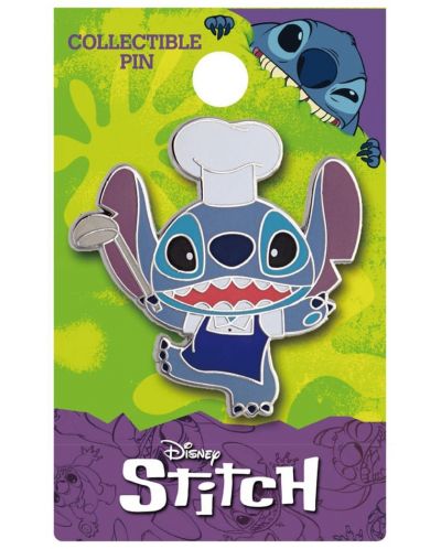 Bedž Monogram Int. Disney: Lilo & Stitch - Chef Stitch - 2