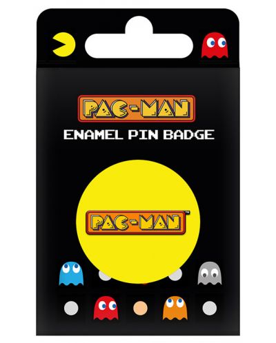 Bedž Pyramid Games: Pac-Man - Logo (Enamel) - 1