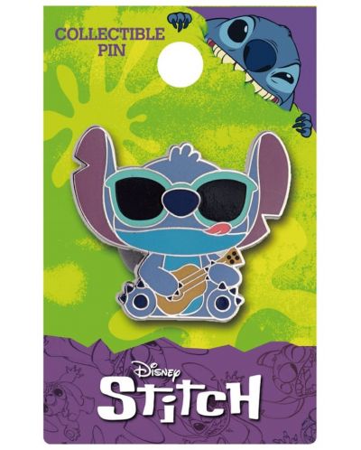 Bedž Monogram Int. Disney: Lilo & Stitch - Guitar Stitch - 2