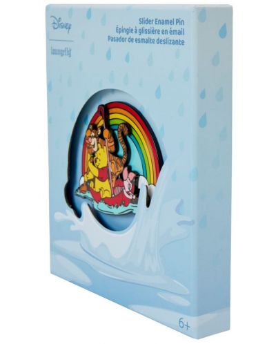 Bedž Loungefly Disney: Winnie the Pooh - Rainy Day (Collector's Box) - 2