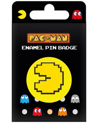 Bedž Pyramid Games: Pac-Man - Pac-Man (Enamel) - 1
