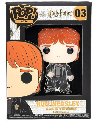 Bedž Funko POP! Movies: Harry Potter - Ron Weasley #03 - 3