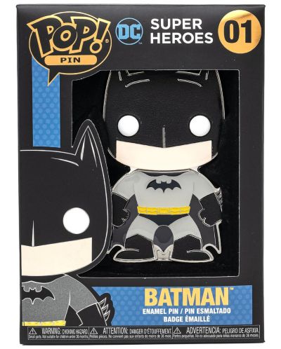 Bedž Funko POP! DC Comics: Batman - Batman (DC Super Heroes) #01 - 3