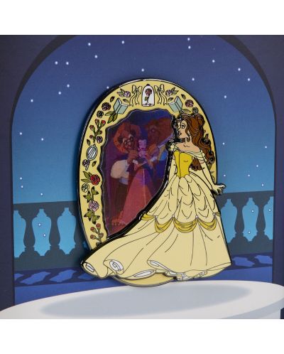 Bedž Loungefly Disney: Beauty & The Beast - Belle - 3