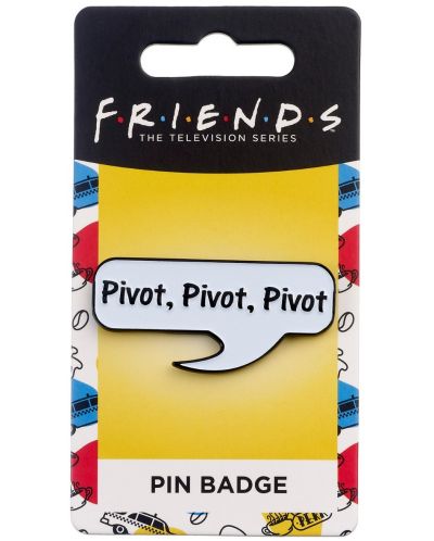 Bedž The Carat Shop Television: Friends - Pivot, Pivot, Pivot - 2
