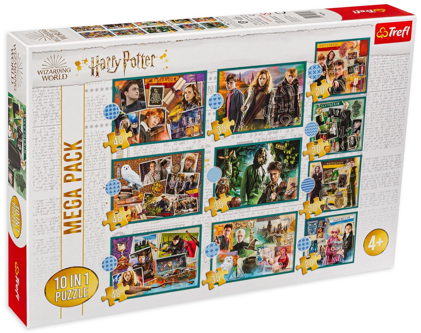 Slagalica Trefl 10 u 1 - Svijet Harryja Pottera | Ozone.hr