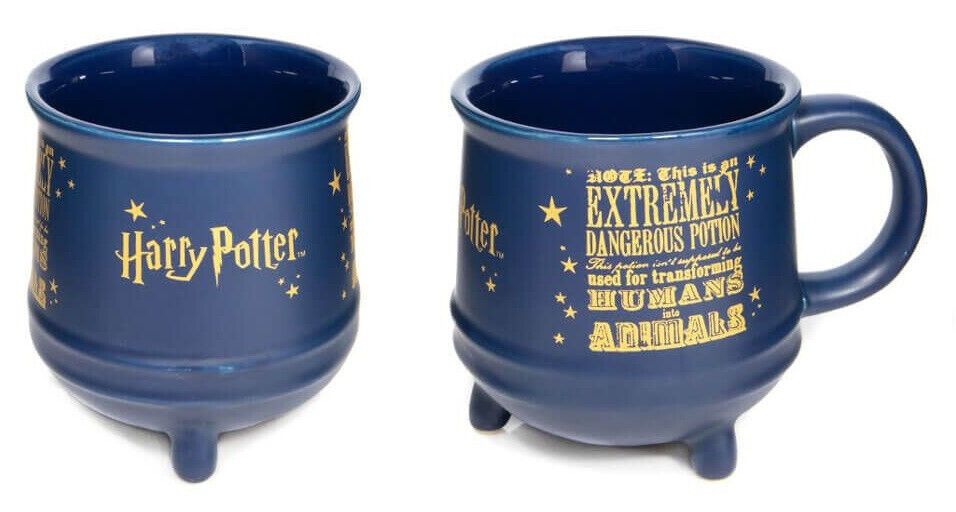 Harry Potter Kessel - mok (Spells and Charm Design) koffiebeker in geschenkdoos, 325 ml - officieel gelicentieerd product